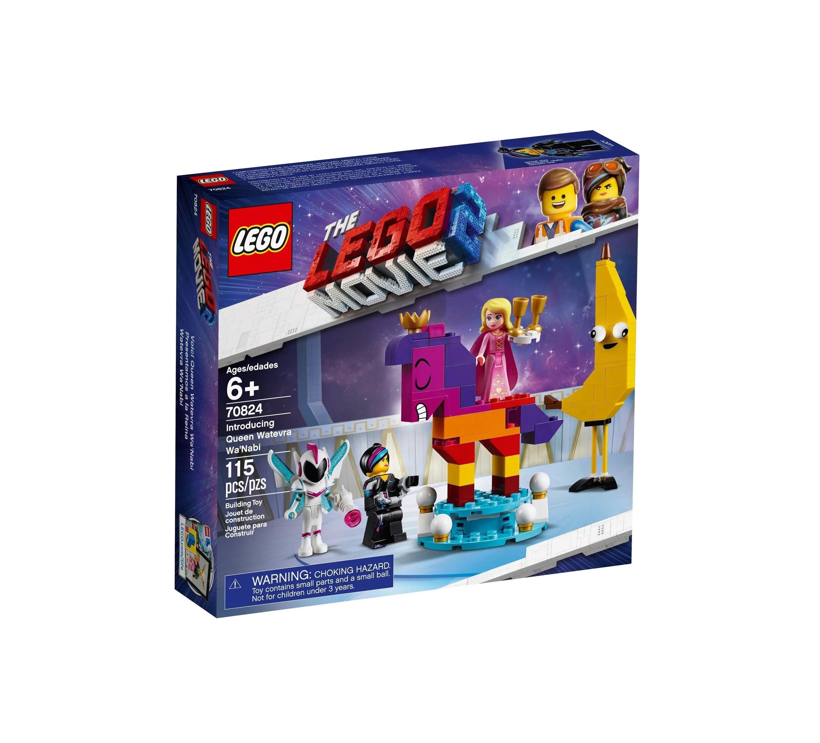 LEGO The Movie 2 Introducing Queen Watevra Wa'Nabi Set 70824.